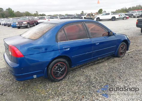 2005 Honda Civic Vp z USA, uszkodzony, nr VIN 1HGES16485L020634